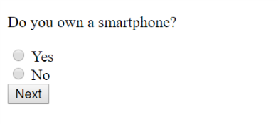 Question with template